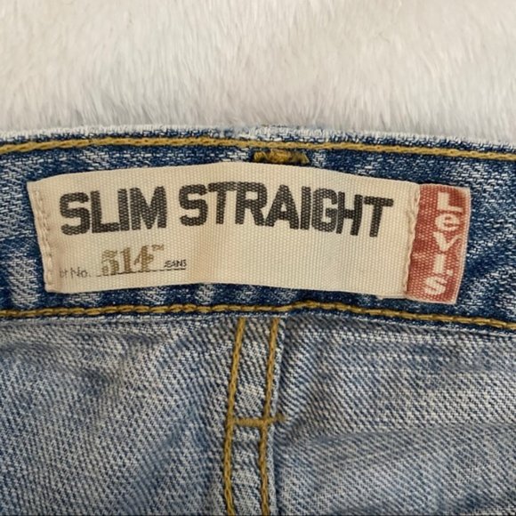 LEVIS 514 Slim Straight Jeans, "Boyfriend" jeans - Picture 3 of 5